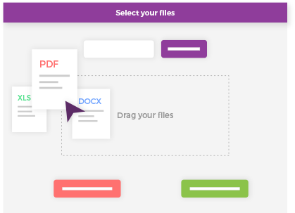 Send your faxes by uploading your documents